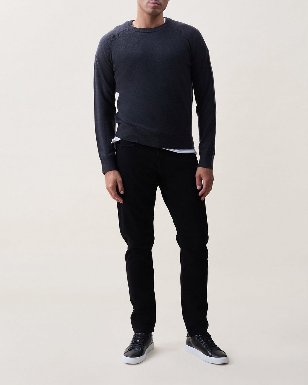 Vinny Wool-Cashmere Sweater - Dark Grey