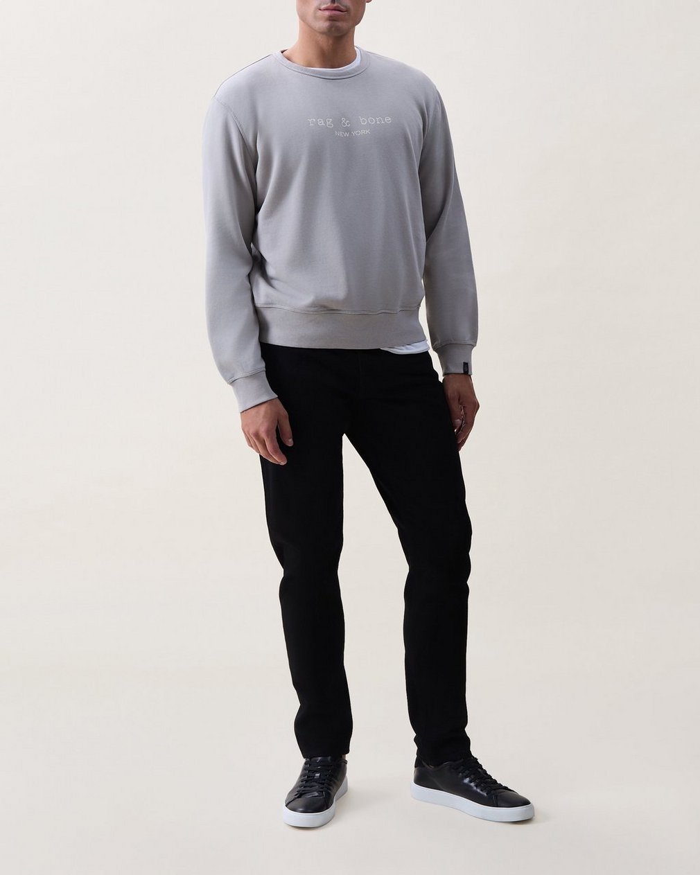 Massey Terry Sweatshirt - Natural Grey