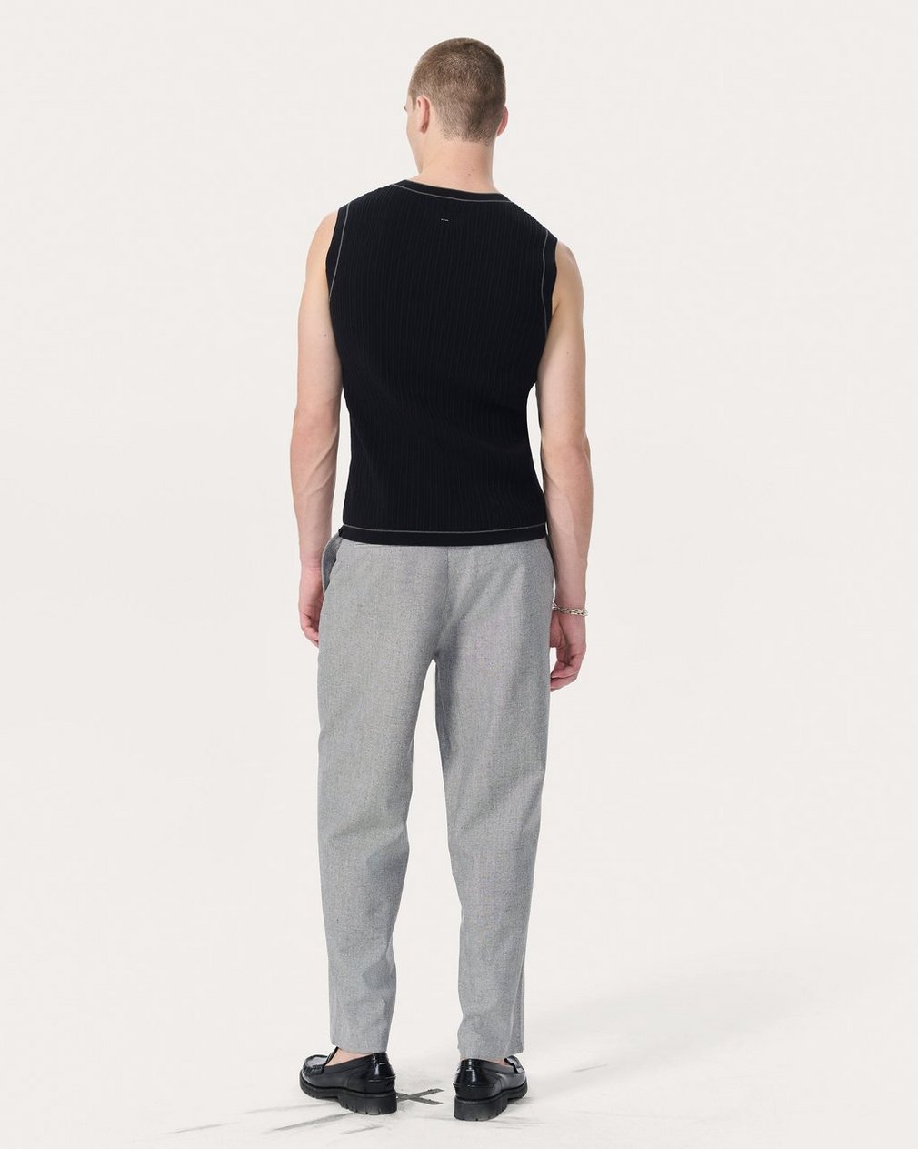 Sanford Knit Tank Top - Black