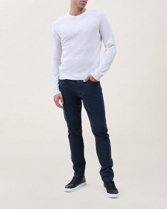 Vinny Wool-Cashmere Sweater - Chalk