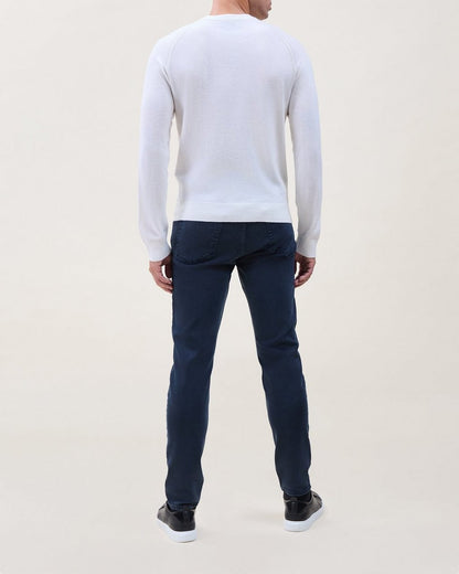 Vinny Wool-Cashmere Sweater - Chalk