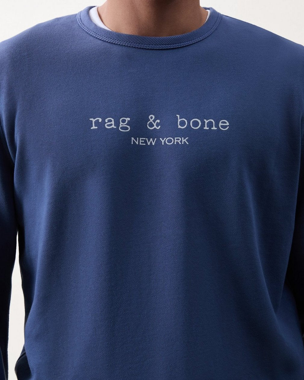 Massey Terry Sweatshirt - Worn Indigo