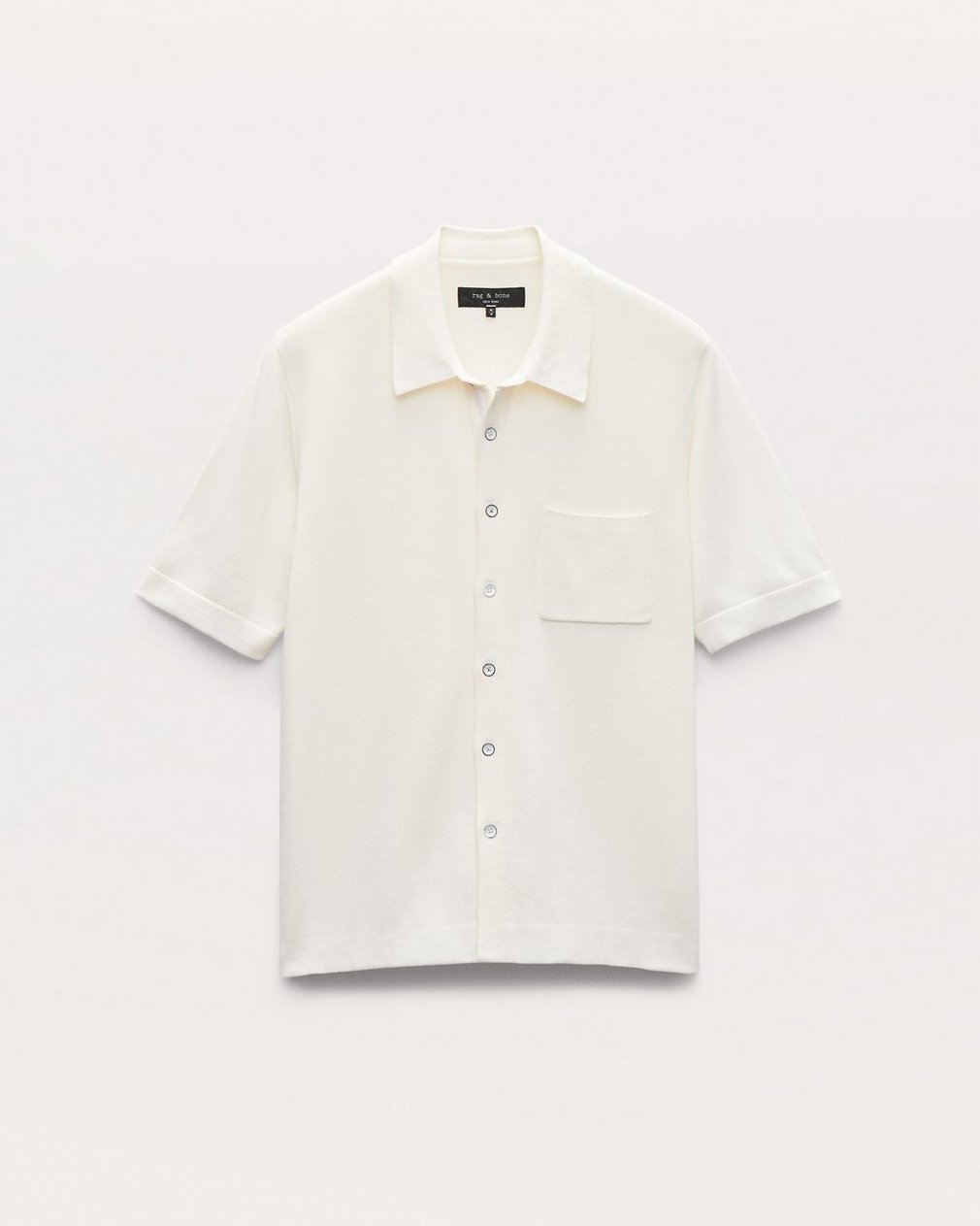 Dalton Knit Shirt - White