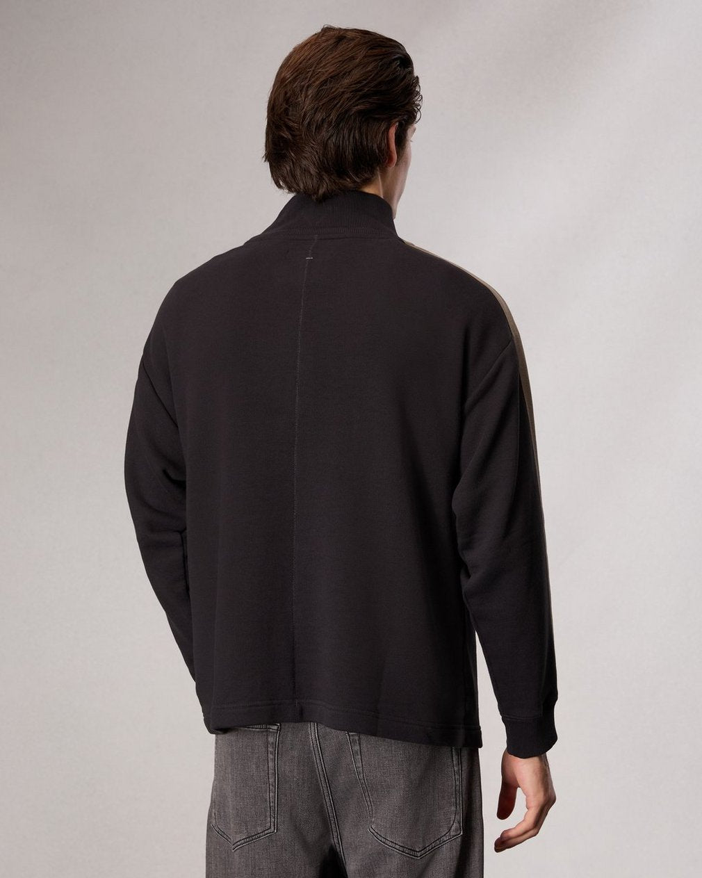 Mockneck Sweatshirt - Black