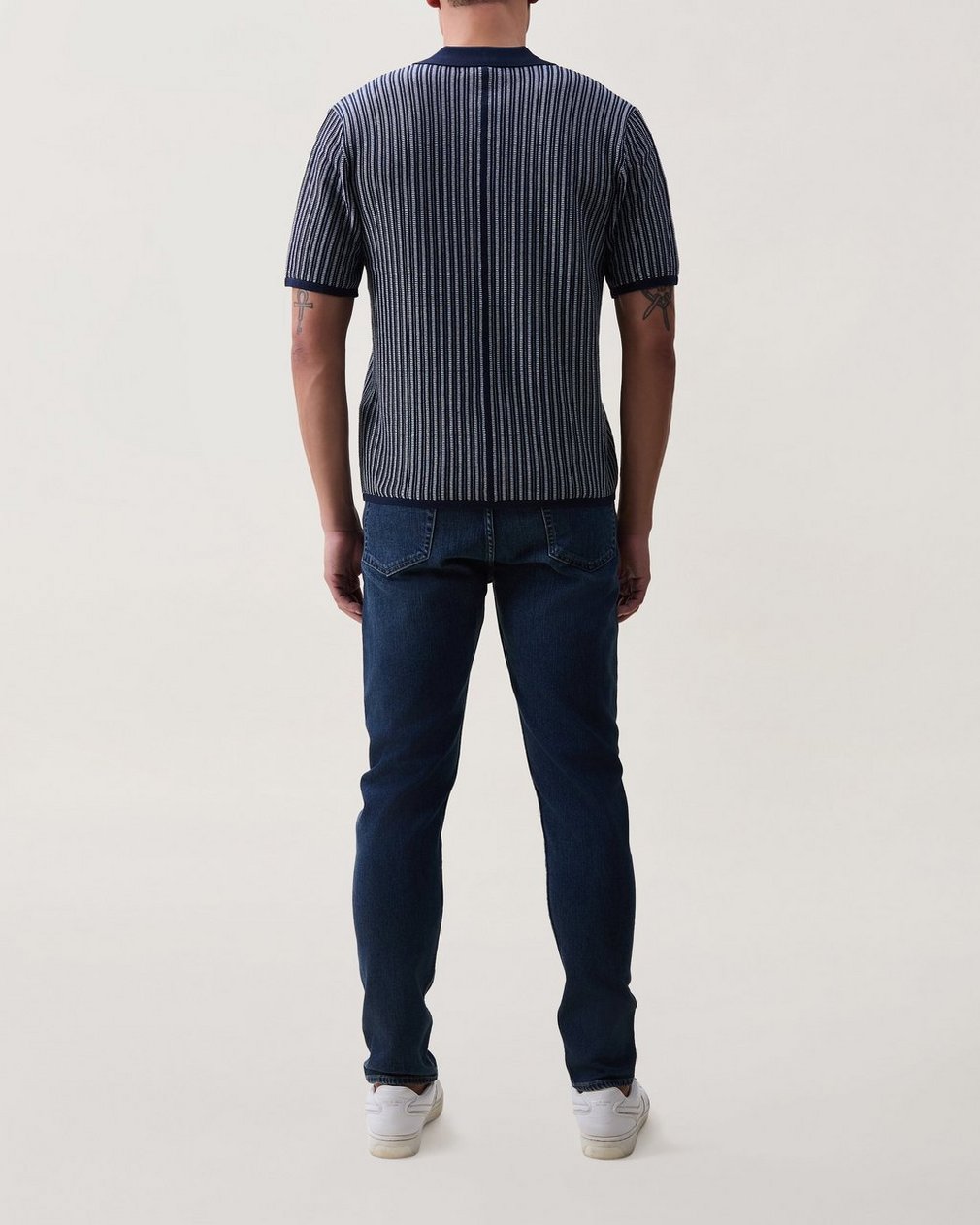 Micha Camp-Collar Knit Shirt - Salute Multi
