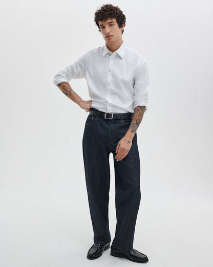 Tomlin Stretch-Cotton Dobby Shirt - White