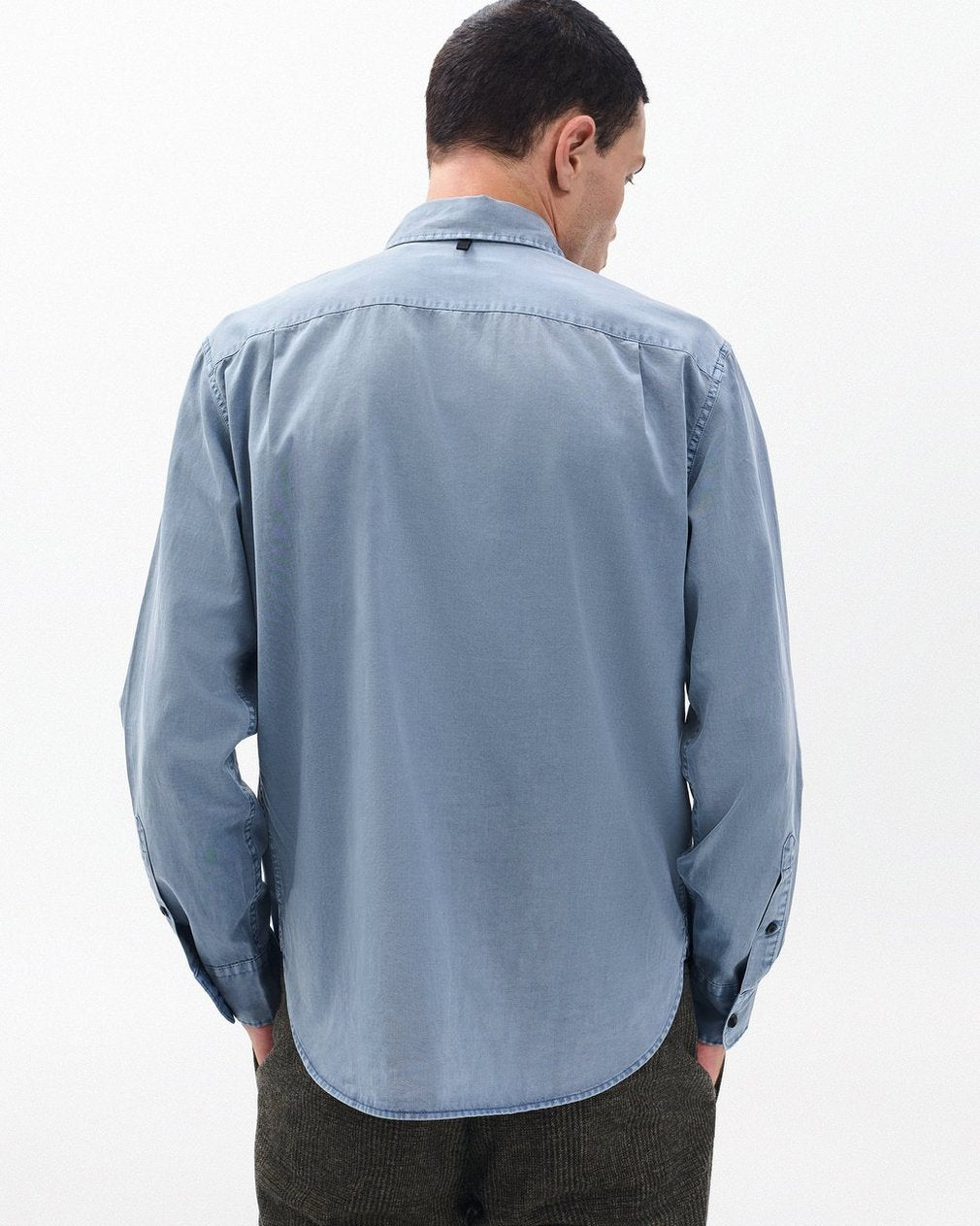 Finch Military Shirt - Workwear Blue