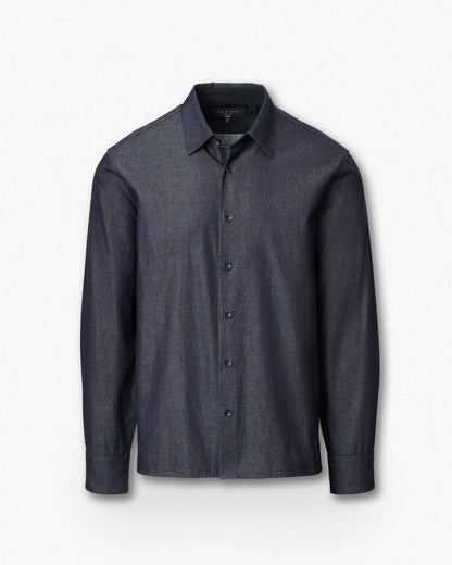 Dalton Japanese Denim Shirt - Indigo