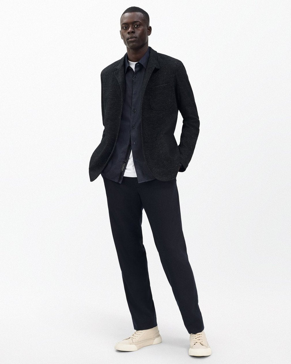 Dalton Japanese Denim Shirt - Indigo