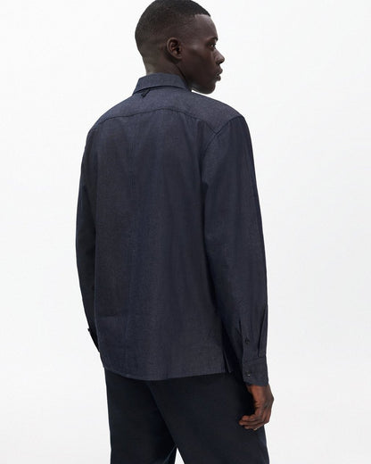 Dalton Japanese Denim Shirt - Indigo