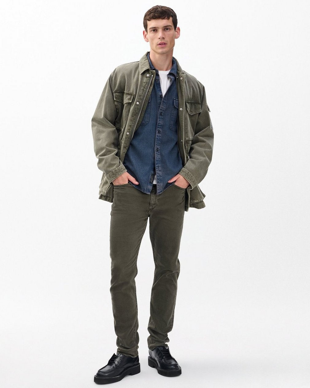 Jack Infuse Denim Shirt - Graphite Indigo
