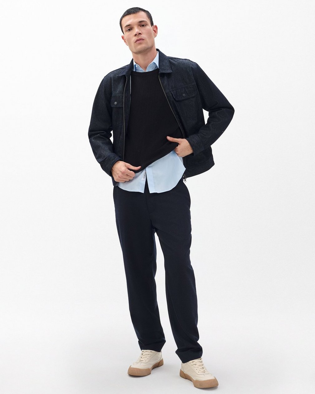 Patrick Poplin Shirt - Light Blue