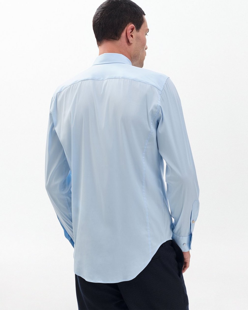 Patrick Poplin Shirt - Light Blue