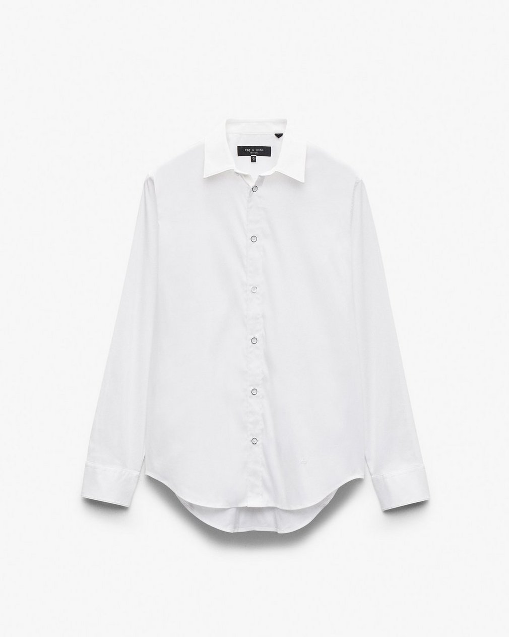 Patrick Poplin Shirt - White