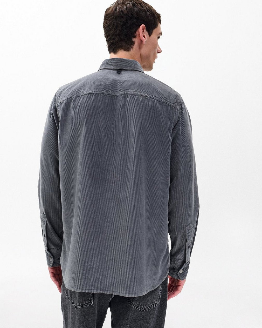 Corduroy CPO Overshirt - Slate