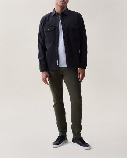 Jack Cotton-Blend Shirt - Black