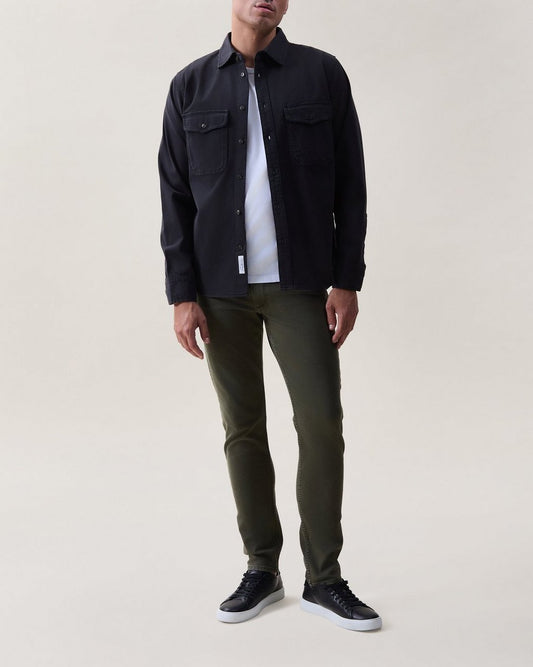 Jack Cotton-Blend Shirt - Black