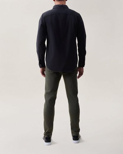 Jack Cotton-Blend Shirt - Black