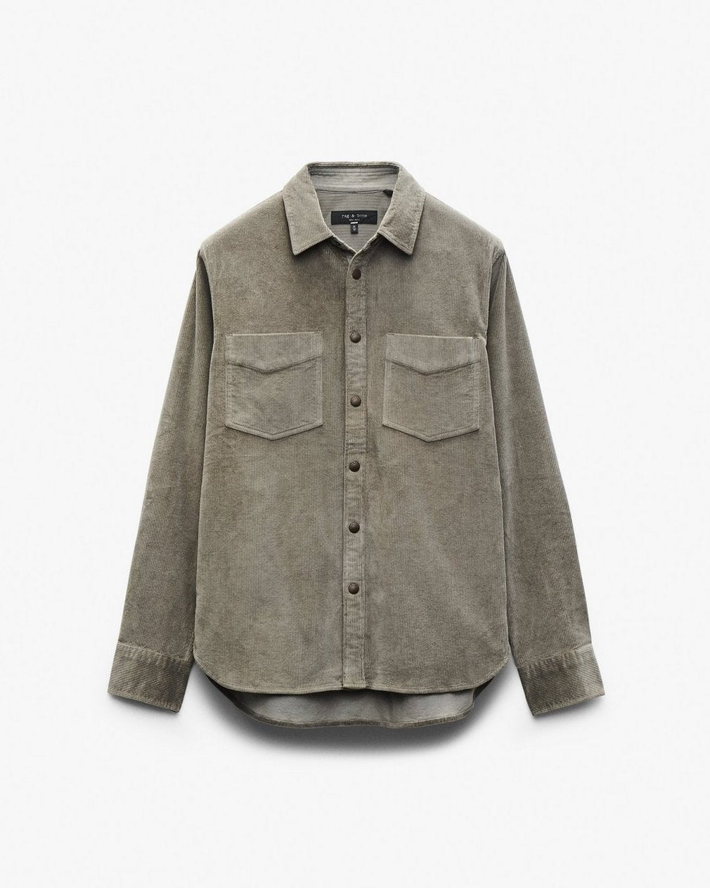 Corduroy CPO Overshirt - Dark Green