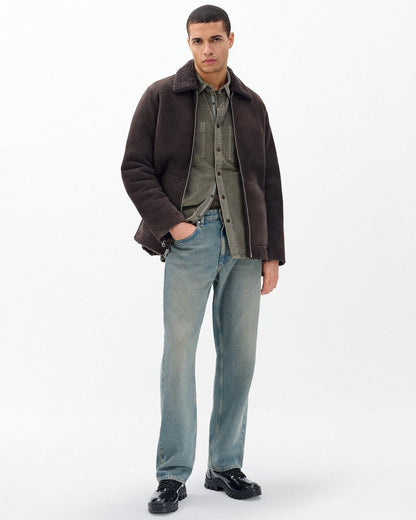 Corduroy CPO Overshirt - Dark Green