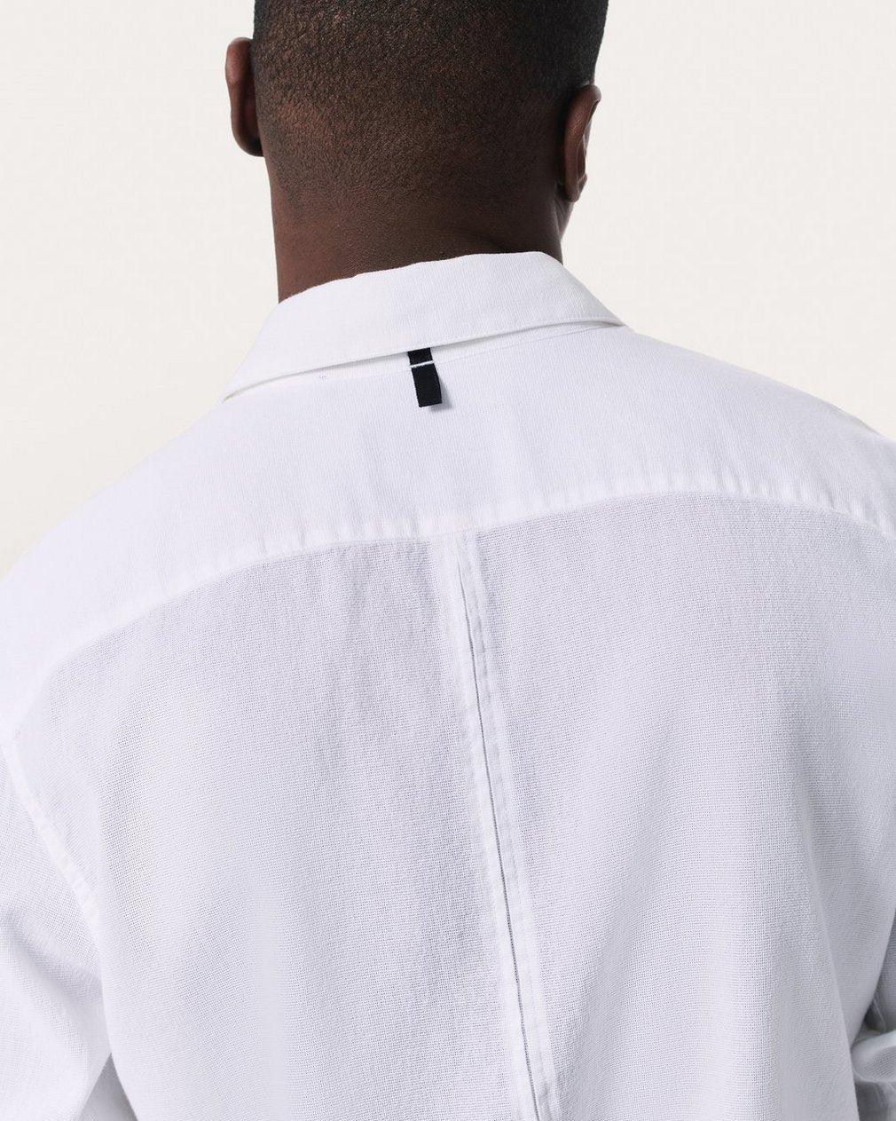 Dalton Canvas Shirt - White