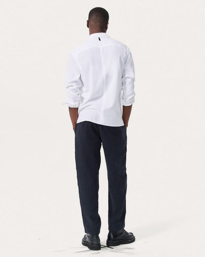 Dalton Canvas Shirt - White