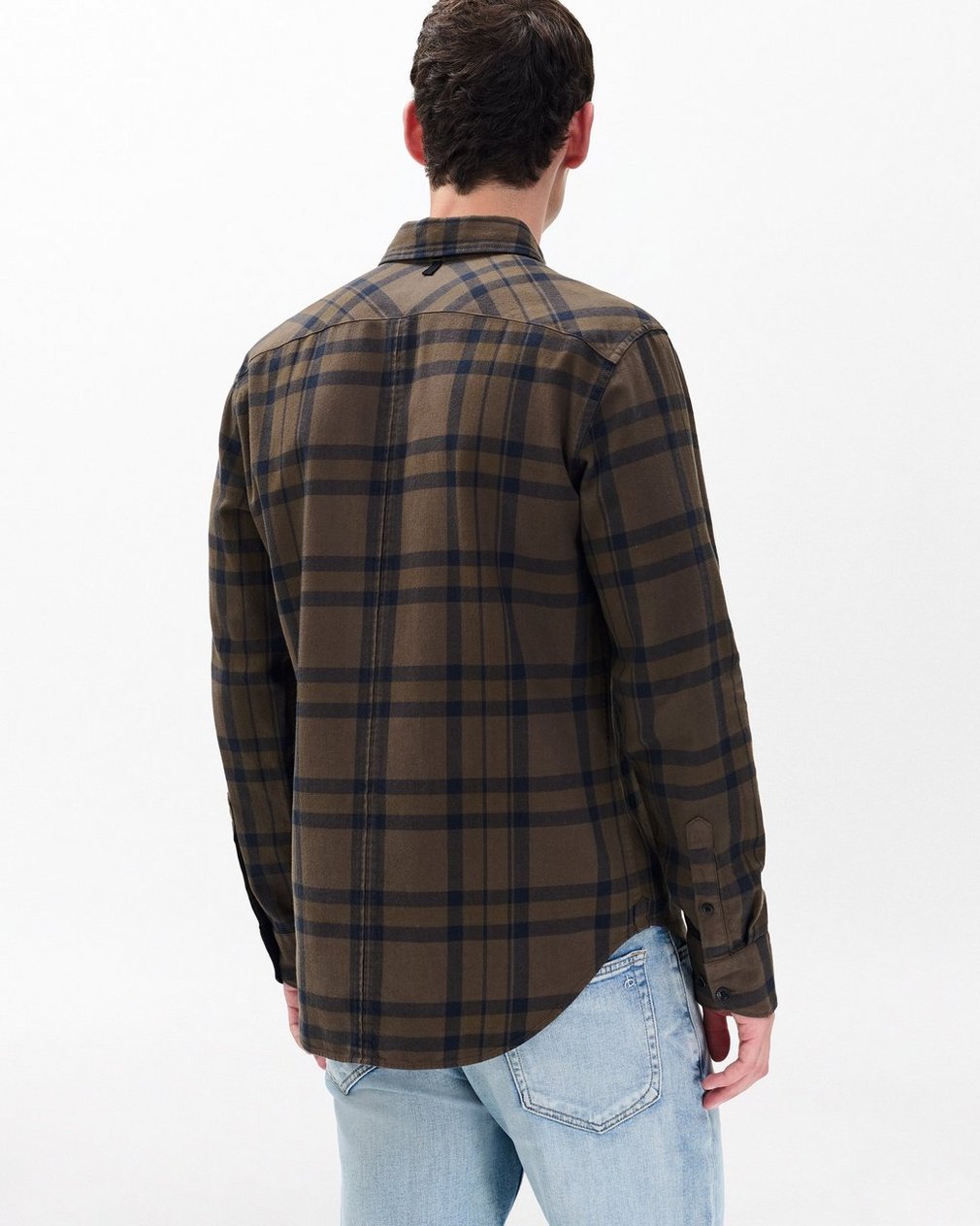 Tomlin Plaid Flannel Shirt - Stonewall