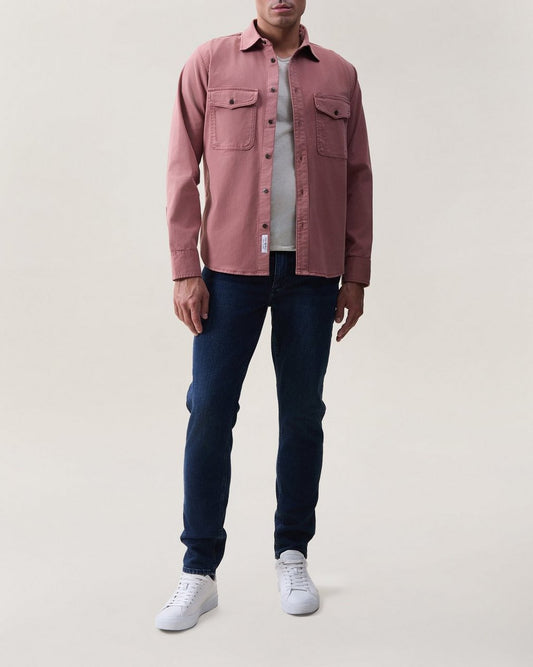 Jack Cotton-Blend Shirt - Washed Rose