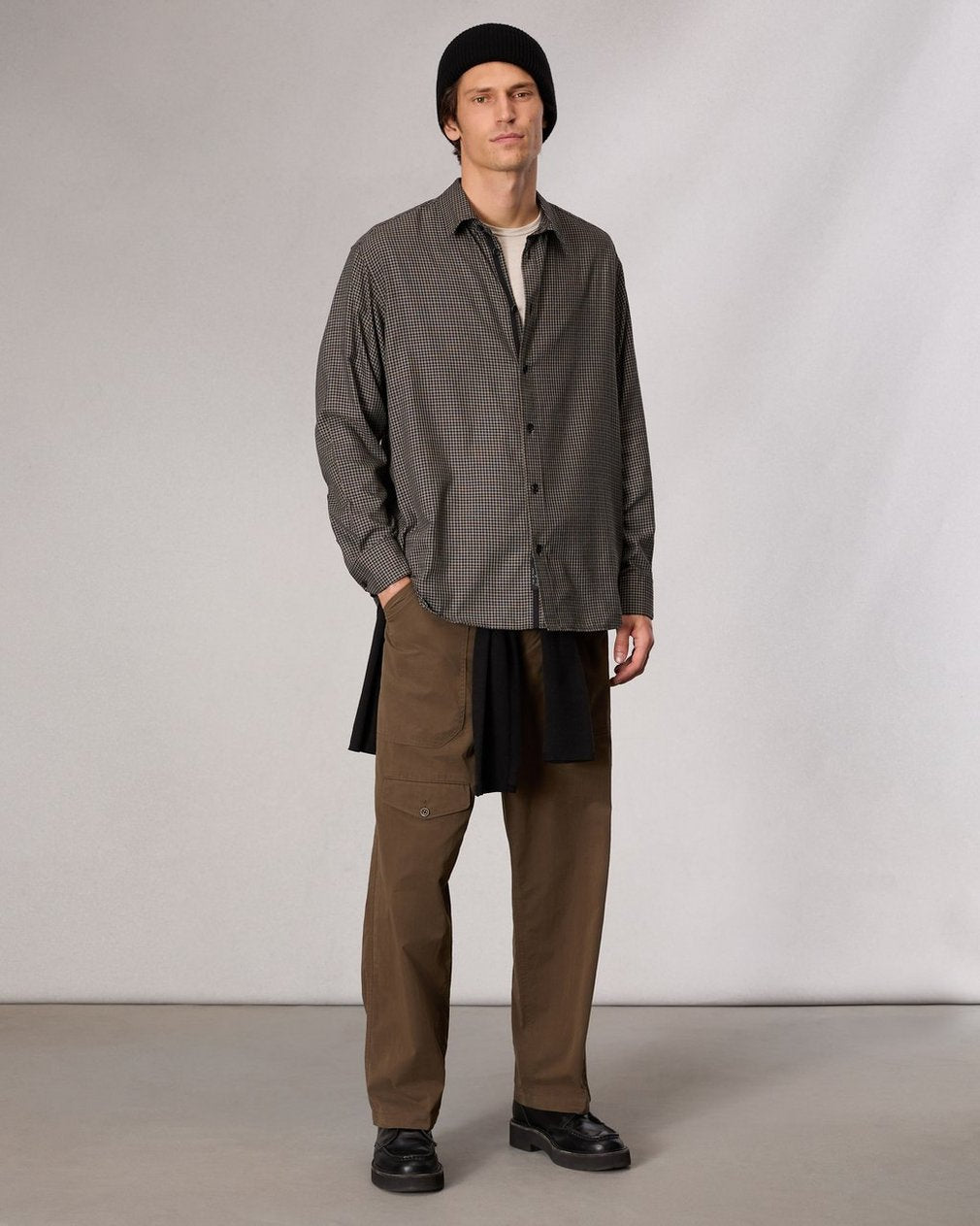Matthew Plaid Shirt - Green Plai