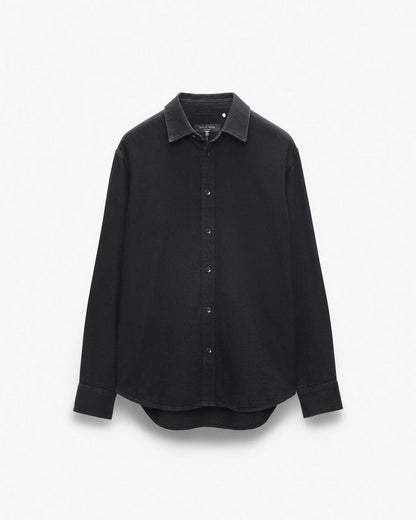 Finch Denim Shirt - Black