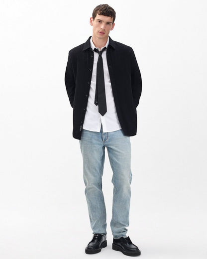 Finch Denim Shirt - Black