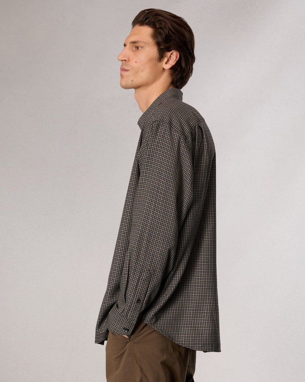 Matthew Plaid Shirt - Green Plai