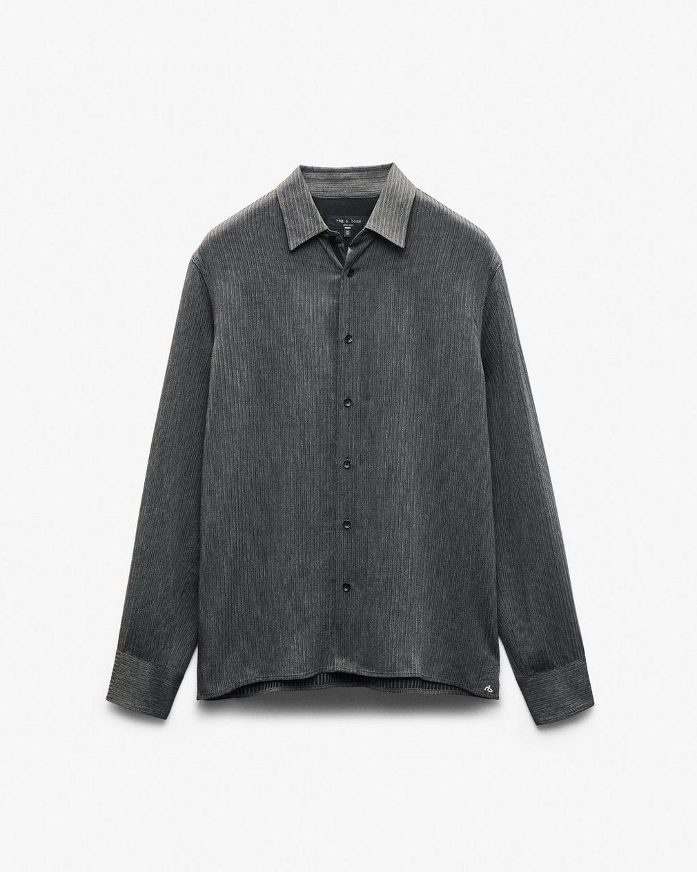 Dalton Geo Patterned Shirt - Grey