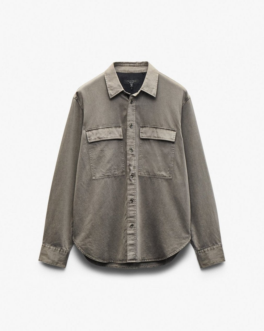 Finch Overdyed Shirt - Brown