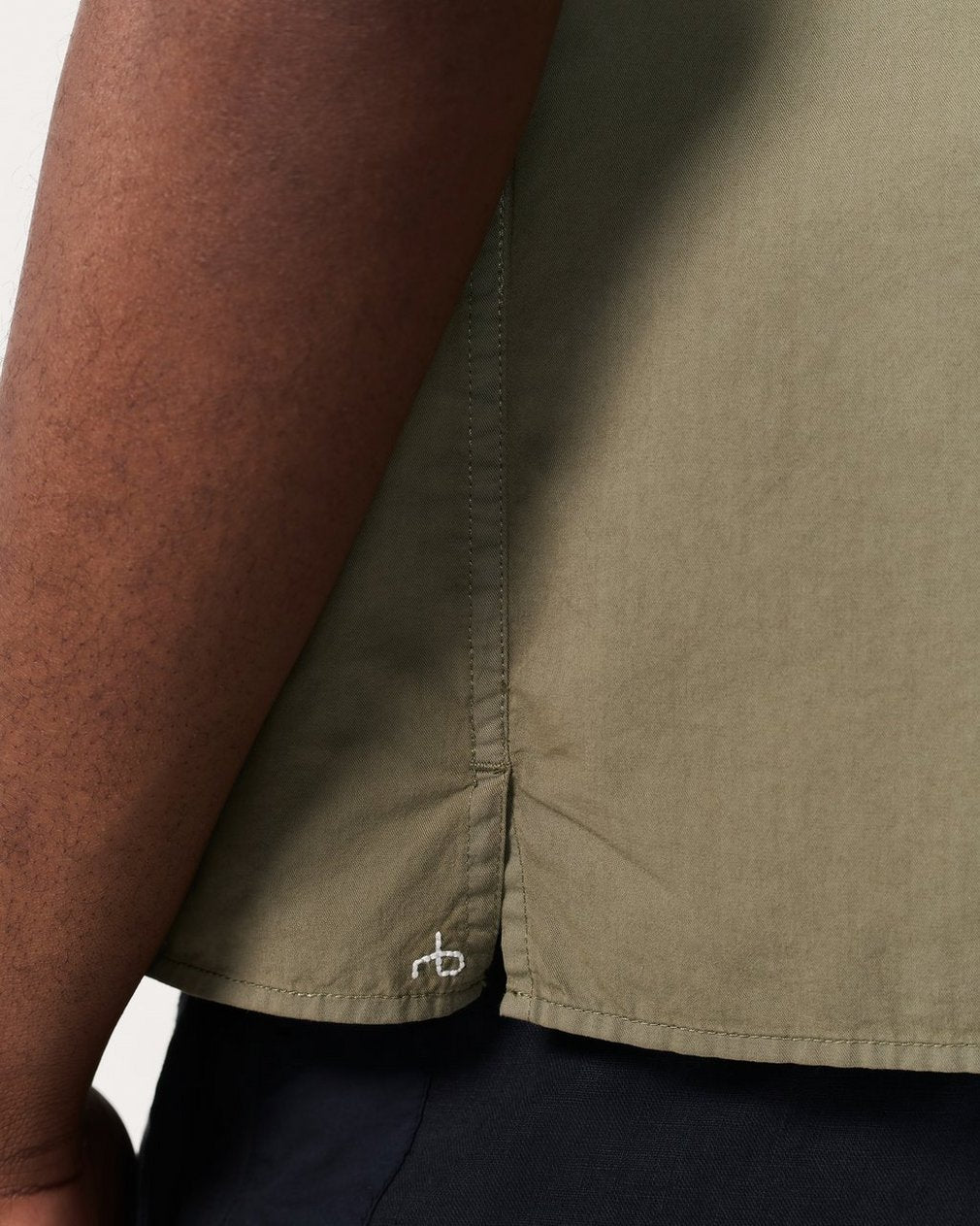 Dalton Patchwork Shirt - Burnt Olive