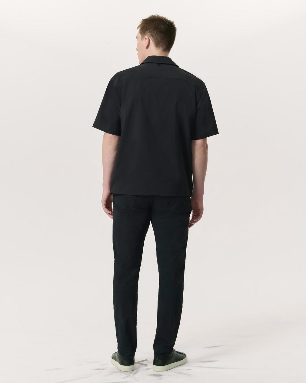 Breaker Relaxed Fit Utility Overshirt - Black