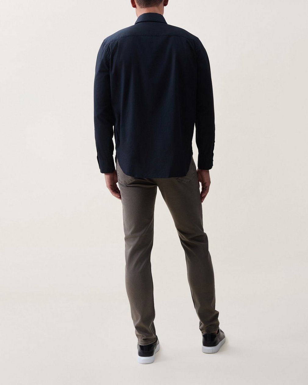 Griffin Poplin Shirt - Black