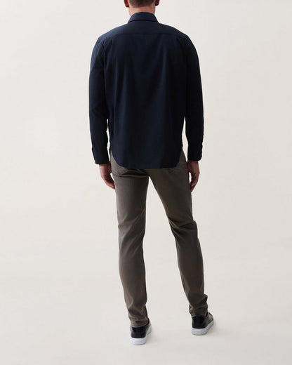 Griffin Poplin Shirt - Black