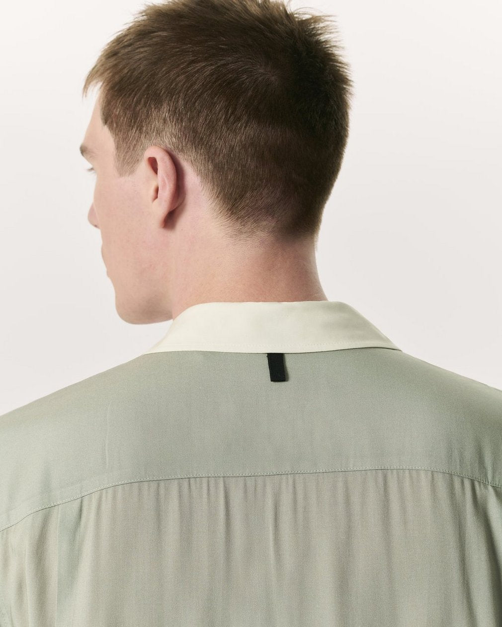 Avery Relaxed Fit Painterly Print Woven Shirt - Tan Anthony Print