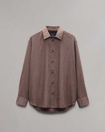 Matthew Plaid Shirt - Brown Plaid