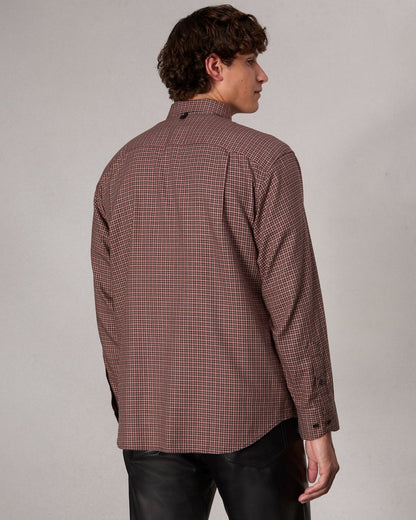 Matthew Plaid Shirt - Brown Plaid