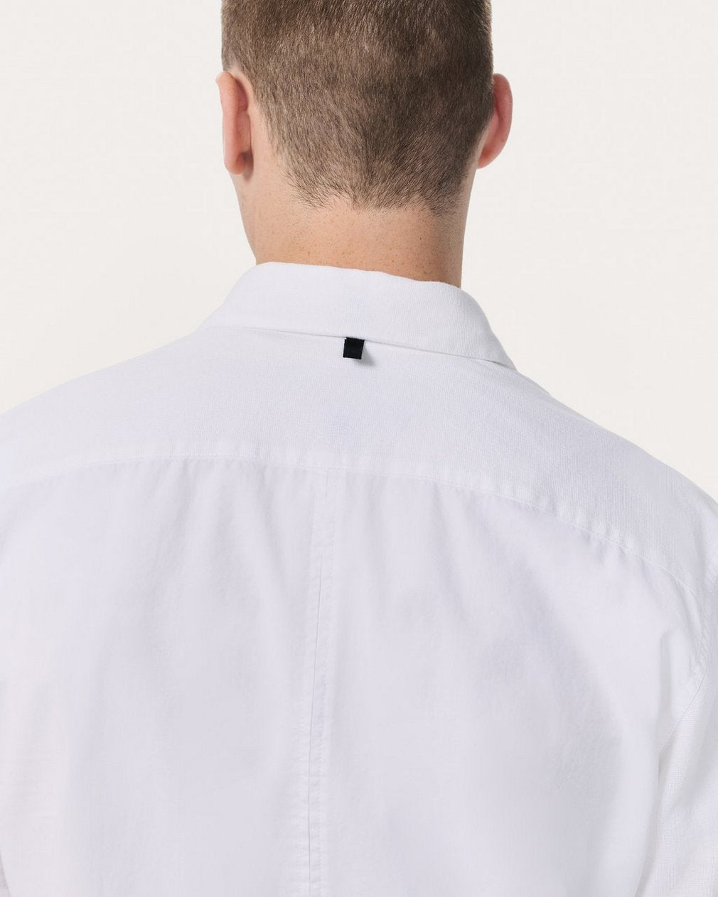 Dalton Patchwork Shirt - White