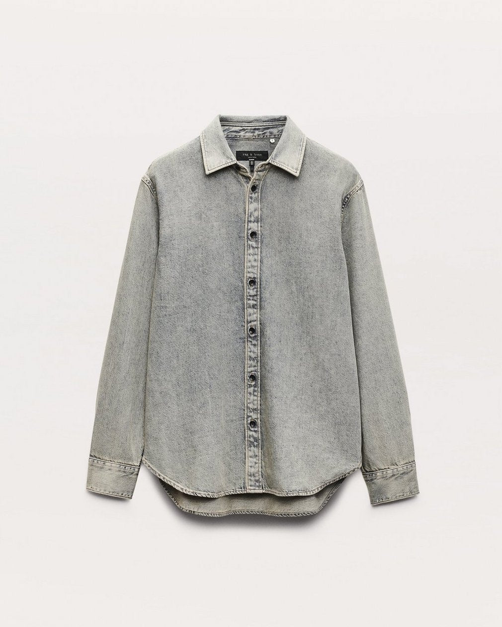Finch Denim Shirt - Worn Bleach