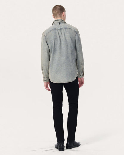 Finch Denim Shirt - Worn Bleach