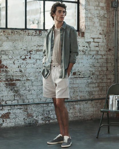 Finch Denim Shirt - Worn Bleach