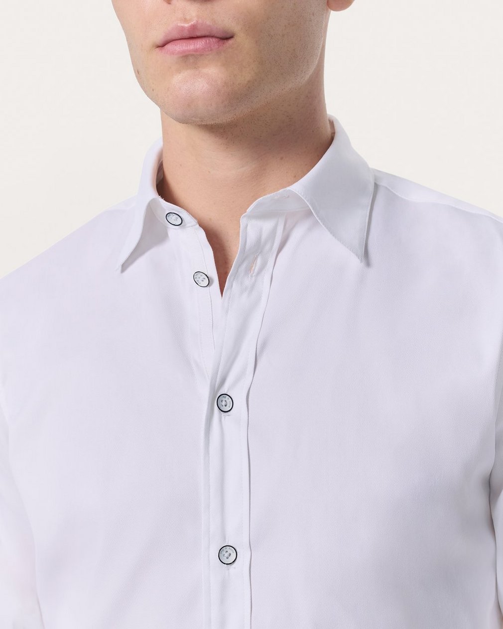 Patrick Poplin Shirt - White