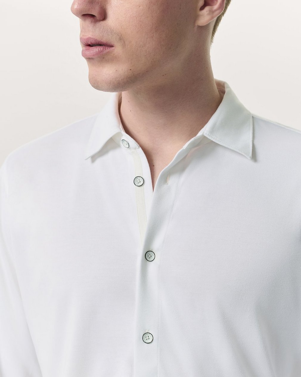 Tomlin Tech Jersey Shirt - White