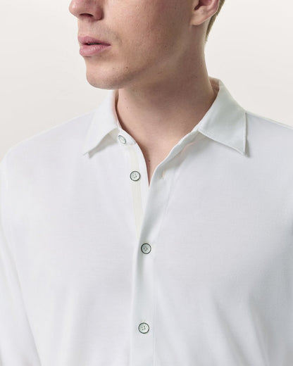 Tomlin Tech Jersey Shirt - White