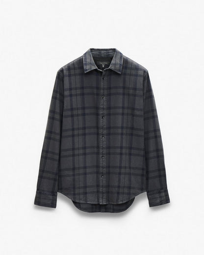 Tomlin Plaid Flannel Shirt - Ombre
