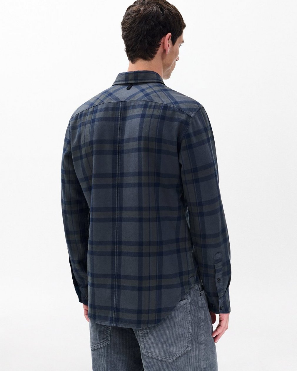 Tomlin Plaid Flannel Shirt - Ombre
